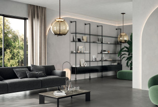 Керамогранит Atlas Concorde Rinascente Resin Tarmac серый Mat (120x120х0,9) арт. 600010002404 матовый